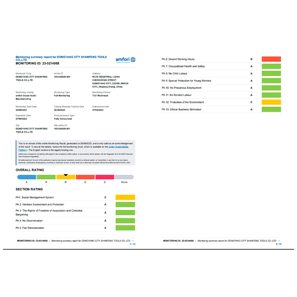 BSCI certification